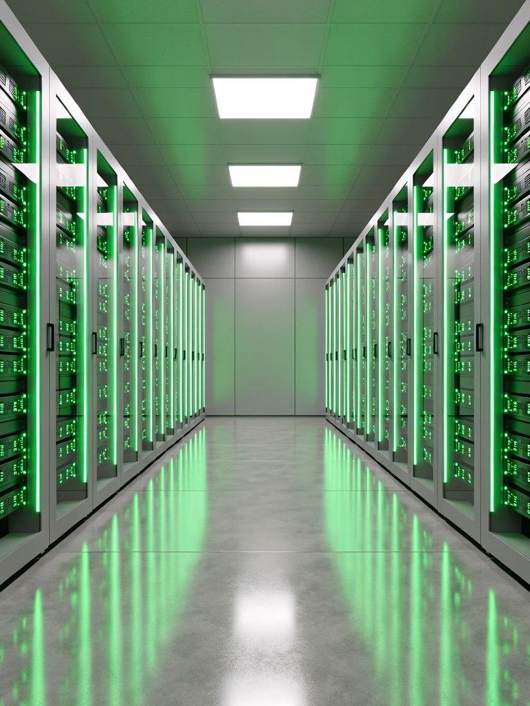 Server infrastructure representing our data roots